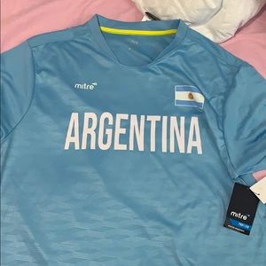MENS Argentina soccer  Jersey